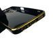Чохол для Samsung Galaxy A05S (SM-A057) з кільцем MagSafe із золотою окантовкою на самсунг а05с чорний gs1 0022313 фото 2