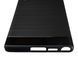 Чехол для телефона Samsung Galaxy S23 Ultra (SM-S918B) карбоновый противоударный с высокими бортами черный 0052230 фото 6