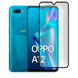 Захисне скло МАТОВЕ для телефона OPPO A12 протиударне повноекранне на оппо а12 чорне 0039007 фото 1