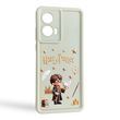 Чехол силиконовый Soft Touch с 3D принтом Гарри Поттер для Samsung Galaxy S24 Plus (SM-S926B) молочный (Полная защита камеры)