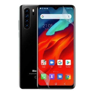 Плёнка гидрогелевая для Blackview A80 Pro глянцевая на блеквью а80 про прозрачная 0008806 фото