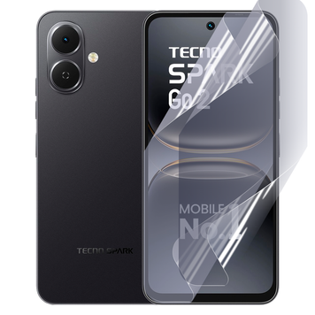 Плівка гідрогелева для Tecno Spark GO 2 глянцева протиударна на техно спарк го 2 прозора 0035204 фото