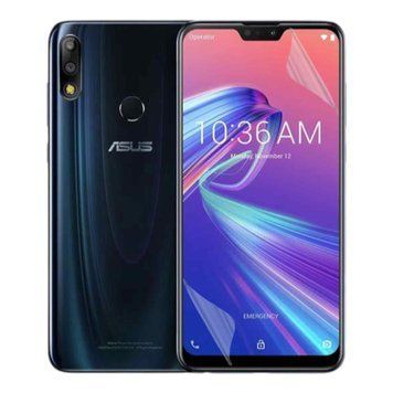 Плёнка гидрогелевая для Asus ZenFone Max Pro (M2) глянцевая на асус зенфон макс про прозрачная 0008656 фото