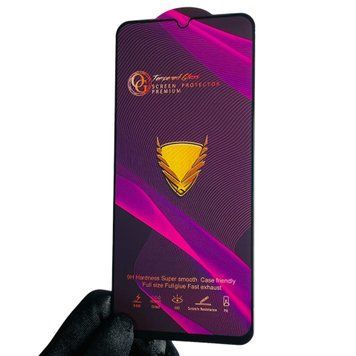 Захисне скло 6D Premium для телефону Samsung Galaxy A05S (SM-A057) повноекранне на самсунг а05с чорне 0004378 фото