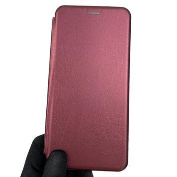 Чехол-книжка для Samsung Galaxy A23 4G SM-A235F с подставкой на самсунг а23 бордовая 0002141 фото