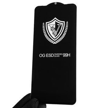 Защитное стекло 6D 9H для телефона OnePlus 10T противоударное на ван плас 10т чёрное 0008009 фото