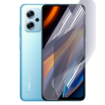 Плёнка гидрогелевая для Xiaomi POCO X4 GT МАТОВАЯ на сяоми поко х4 гт прозрачная 0006697 фото