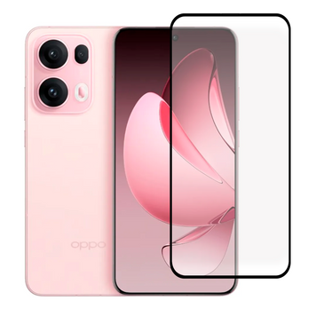 Защитное стекло для телефона Oppo Reno 13 противоударное полноэкранное на оппо рено 13 черное 0038256 фото