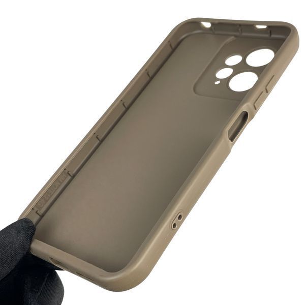 Чехол силиконовый оригинальный Soft Touch с 3D принтом мема сибу для Xiaomi Redmi Note 12 4G коричневый (Полная защита камеры) 0047916 фото