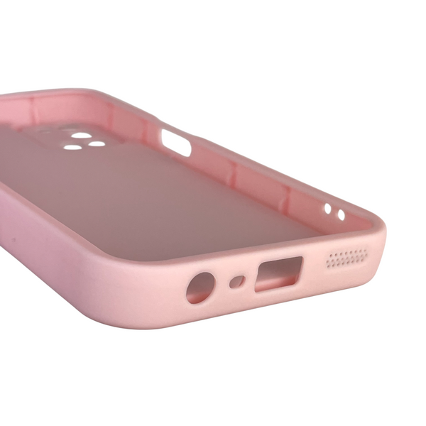 Чохол силіконовий Soft Touch з 3D принтом Майнкрафт для Oppo A52 рожевий (Повний захист камери) 0041030 фото