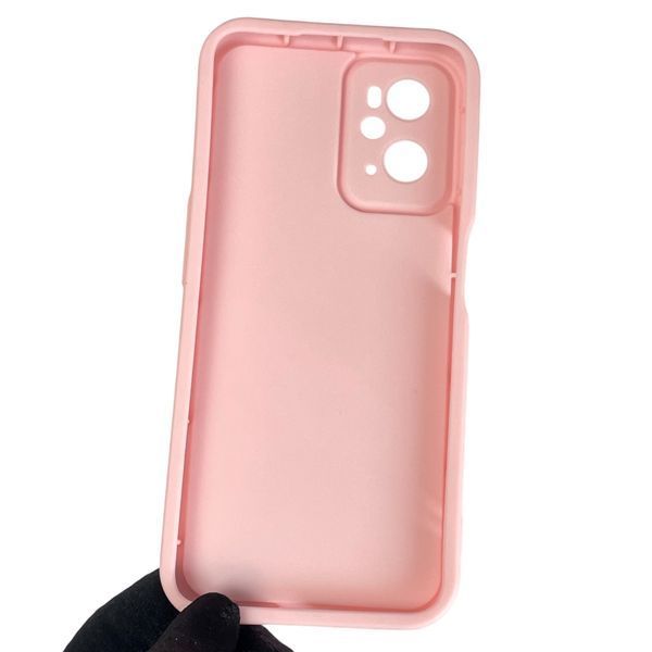 Чехол силиконовый Soft Touch с 3D принтом для OPPO A96 (4G) розовый (Полная защита камеры) 0044706 фото