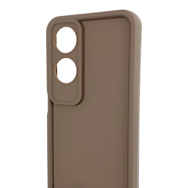 Чехол силиконовый Soft Touch для Oppo A60 коричневый (Полная защита камеры) 0054136 фото