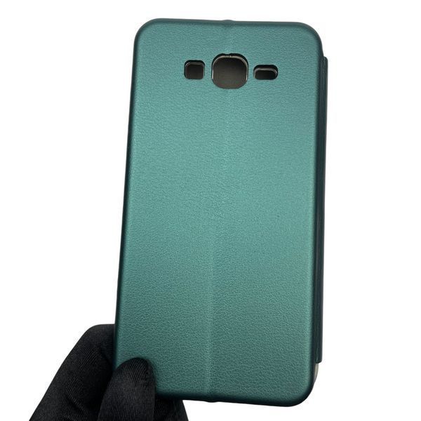 Чохол-книжка для Samsung Galaxy J7 2015 SM-J700 з підставкою на самсунг г7 2015 г700 зелена 0001978 фото