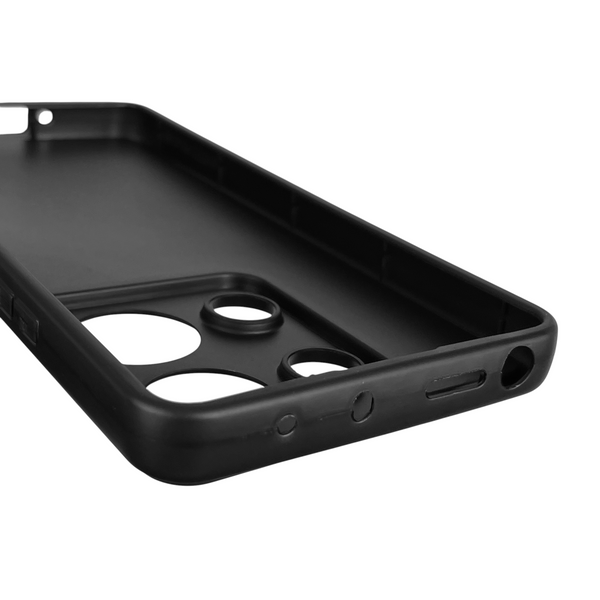 Чехол силиконовый Soft Touch с 3D принтом для Xiaomi Poco M6 Pro 4G черный (Полная защита камеры) 0042362 фото