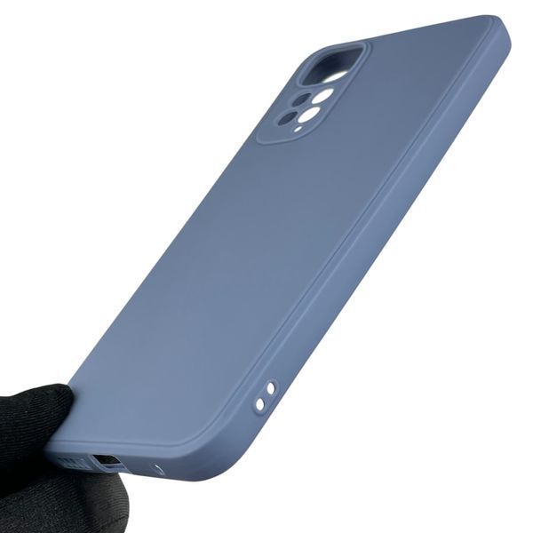 Чохол для Xiaomi Redmi Note 11s з квадратними гранями із захистом камери на сяомі редмі нот 11с блакитний 0012796 фото