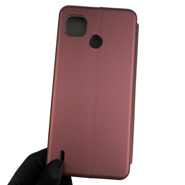 Чохол-книжка для Tecno Pop 4 LTE BC1s з підставкою на техно поп 4 лте бордова 0001680 фото