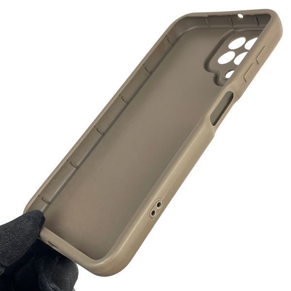 Чехол силиконовый оригинальный Soft Touch с 3D принтом мема сибу для Samsung Galaxy M22 4G (SM-M225F) коричневый (Полная защита камеры) 0047515 фото