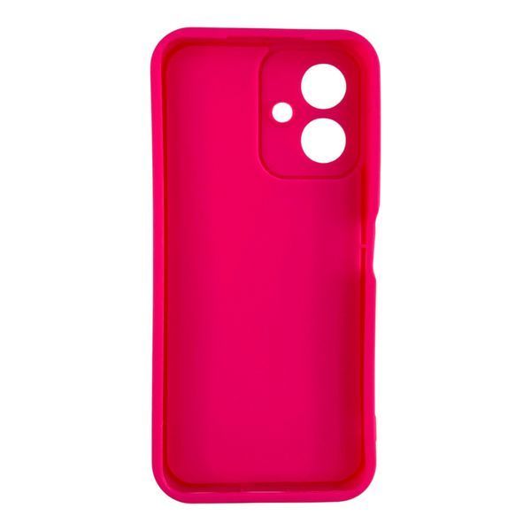 Чохол силіконовий Soft Touch для Tecno Spark Go 2 (KM4) малиновий (Повний захист камери) 0054474 фото