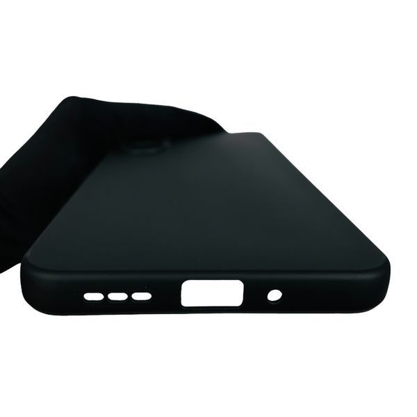 Чохол для Xiaomi Redmi 13C матовий із захистом камери на сяомі редмі 13с чорний 0001716 фото
