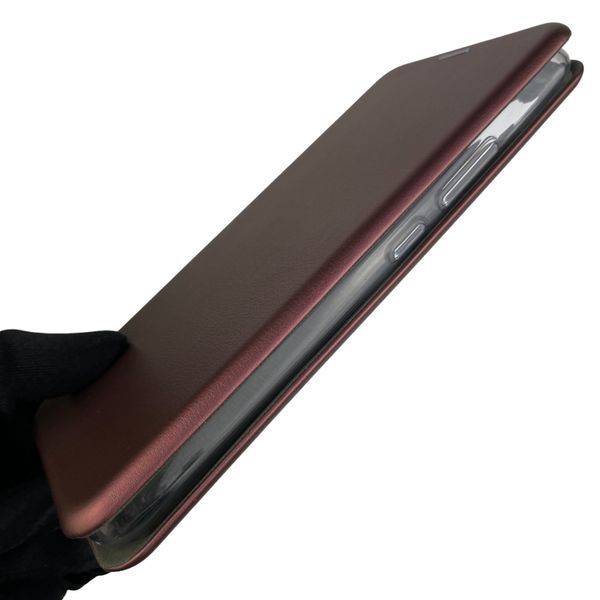 Чохол-книжка для Tecno Pop 4 LTE BC1s з підставкою на техно поп 4 лте бордова 0001680 фото