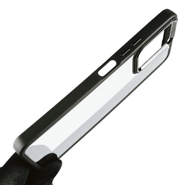 Чехол для Xiaomi Redmi 12 4G с цветными высокими бортами на сяоми редми 12 чёрный 0007838 фото