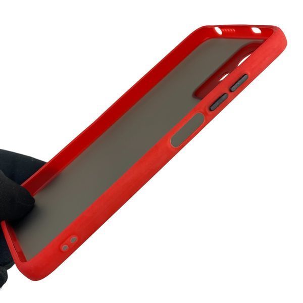 Чехол для телефона Xiaomi Redmi Note 12S 4G с высокими бортами с защитой камеры на сяоми редми нот 12с красный 0026270 фото