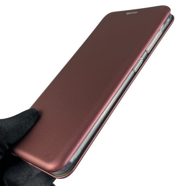 Чохол-книжка для Samsung Galaxy A50 SM-A505F з підставкою на самсунг а50 бордова 0000516 фото
