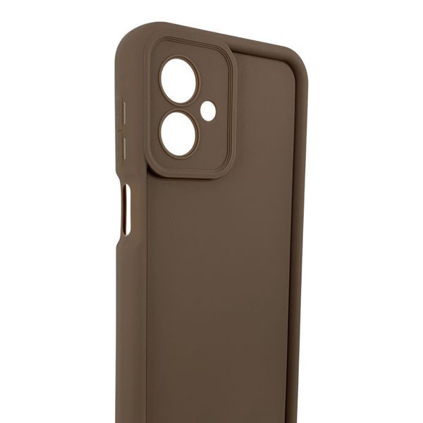 Чехол силиконовый Soft Touch для Motorola G54 Power коричневый (Полная защита камеры) 0054419 фото