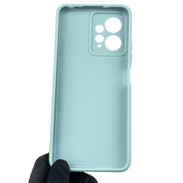 Чехол для Xiaomi Redmi Note 12 4G с квадратными гранями с защитой камеры на сяоми редми нот 12 4г серый 0012846 фото