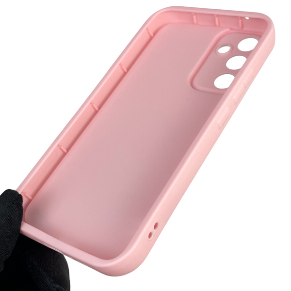 Чехол силиконовый Soft Touch для Samsung Galaxy A34 5G (SM-A346E) розовый (Полная защита камеры) 0039644 фото