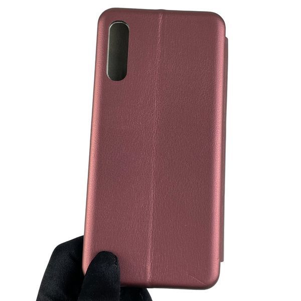Чохол-книжка для Samsung Galaxy A50 SM-A505F з підставкою на самсунг а50 бордова 0000516 фото