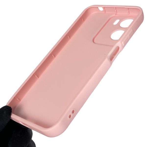 Чехол силиконовый Soft Touch для Motorola G05 розовый (Полная защита камеры) 0043964 фото