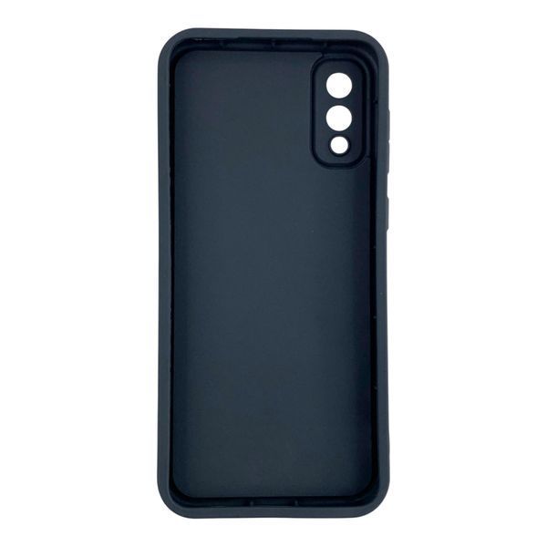 Чехол силиконовый Soft Touch для Samsung Galaxy A02 черный (Полная защита камеры) 0053935 фото