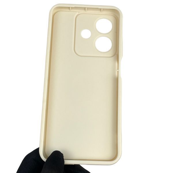 Чехол силиконовый оригинальный Soft Touch с 3D принтом волшебной минни маус для Oppo A3x молочный (Полная защита камеры) 0049536 фото