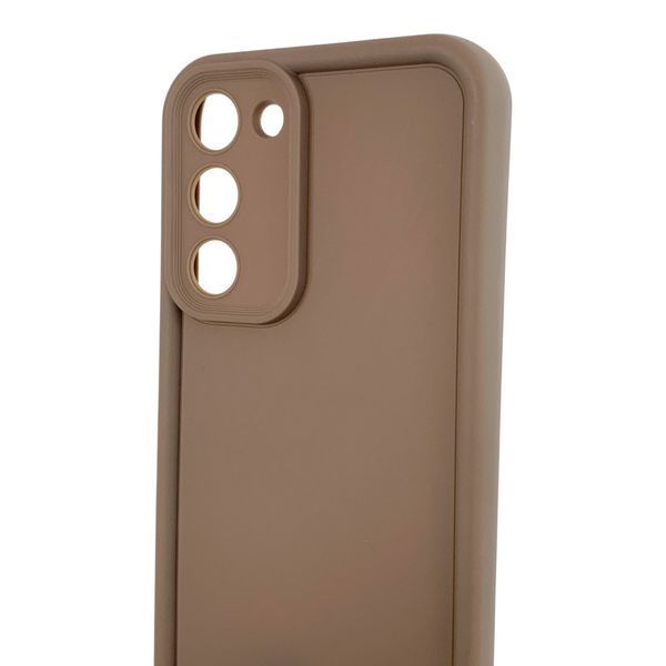 Чохол силіконовий Soft Touch для Samsung Galaxy S23 Plus коричневий (Повний захист камери) 0054080 фото