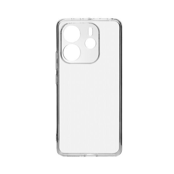 Чохол для Xiaomi Redmi Note 14 4G Global з бронь кутами і бортами вище екрана прозорий із захистом камери (сяоми редми нот 14 4г глобал) 0061721 фото