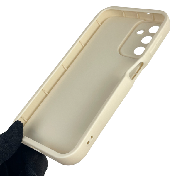 Чохол силіконовий Soft Touch для Samsung Galaxy A14 4G (SM-A145F) молочний (Повний захист камери) 0039534 фото