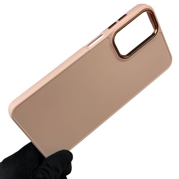 Чехол для Samsung Galaxy M13 4G (SM-M135) с защитой на камеры с микрофиброй на самсунг м13 4г пудровий 0012163 фото