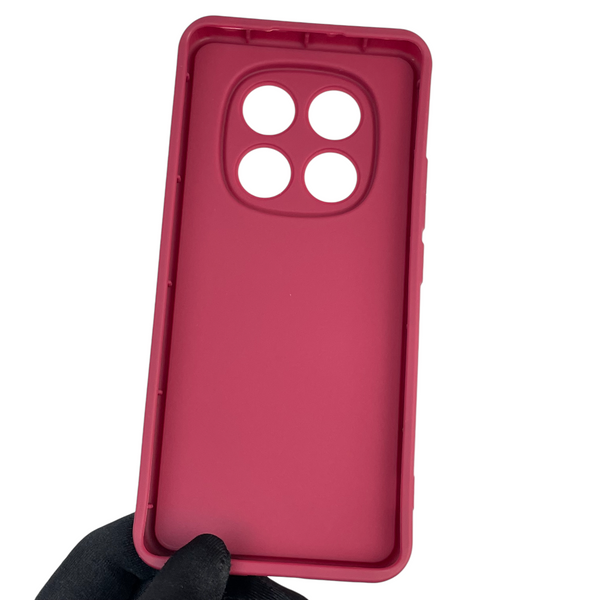Чохол силіконовий Soft Touch з 3D принтом Майнкрафт для Xiaomi Redmi Note 14 Pro 4G бордовий (Повний захист камери) 0041639 фото