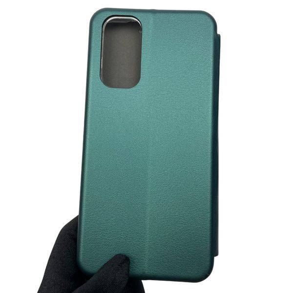 Чехол-книжка для Xiaomi Redmi Note 11S с подставкой на сяоми редми нот 11с зелёная 0002055 фото