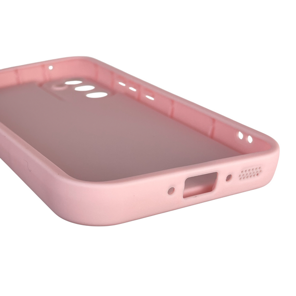 Чехол силиконовый Soft Touch для Samsung Galaxy A34 5G (SM-A346E) розовый (Полная защита камеры) 0039644 фото