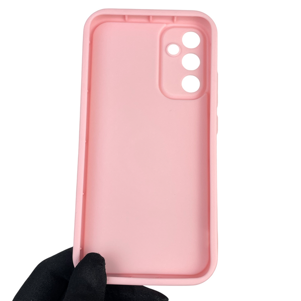 Чехол силиконовый Soft Touch для Samsung Galaxy A34 5G (SM-A346E) розовый (Полная защита камеры) 0039644 фото