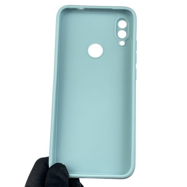 Чехол для Xiaomi Redmi Note 7 Pro с квадратными гранями с защитой камеры на сяоми редми нот 7 про серый 0012896 фото