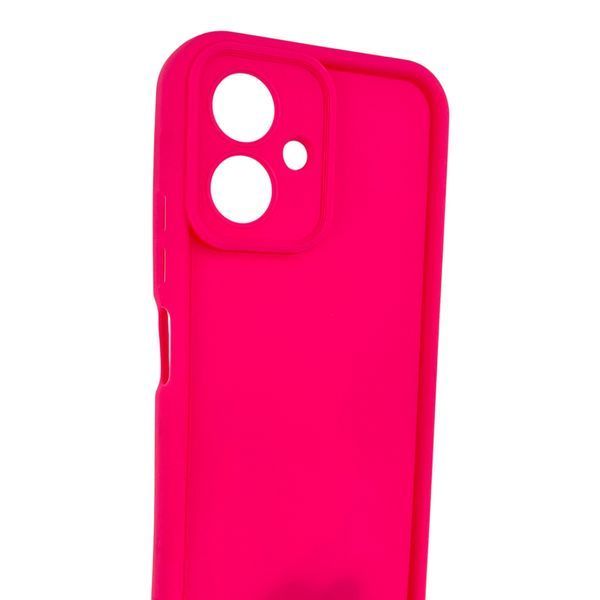 Чохол силіконовий Soft Touch для Tecno Spark Go 2 (KM4) малиновий (Повний захист камери) 0054474 фото