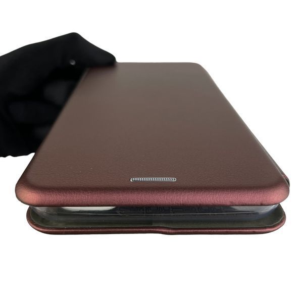 Чохол-книжка для Tecno Pop 4 LTE BC1s з підставкою на техно поп 4 лте бордова 0001680 фото
