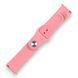 Ремешок силиконовый 20 мм для Garmin Forerunner 255S розовый 0055355 фото 2