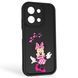 Чехол силиконовый Soft Touch с 3D принтом волшебной минни маус для Xiaomi Redmi 15C EU черный (Полная защита камеры) 0050350 фото 1