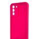 Чохол силіконовий Soft Touch для Samsung Galaxy S21 малиновий (Повний захист камери) 0054035 фото 4