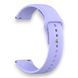 Ремешок силиконовый 20 мм для Motorola Moto Watch 70 сиреневый 0055537 фото 1