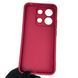 Чохол силіконовий Soft Touch з 3D принтом для Xiaomi Redmi Note 13 4G бордовий (Повний захист камери) 0044506 фото 2